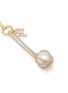 Detail View - Click To Enlarge - ROSANTICA - Ostrica Crystal Faux Pearl Silicone Brass Charm