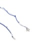 Detail View - Click To Enlarge - ROSANTICA - Linda Knotted Crystal Wire Eco Leather Strap