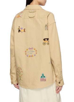 Back View - Click To Enlarge - BAZISZT - Tusken Embroidered Overshirt