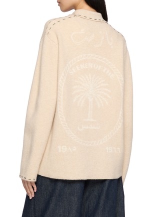 Back View - Click To Enlarge - BAZISZT - Seeker Four Patch Pocket Cashmere Jacket