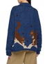 Back View - Click To Enlarge - BAZISZT - Cusco Squirrel Motif Knit Cardigan