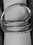 Detail View - Click To Enlarge - CHARLOTTE CHESNAIS - Round Trip Sterling Silver Bracelet — Size S