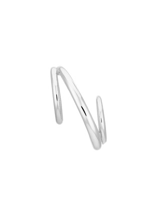 Detail View - Click To Enlarge - CHARLOTTE CHESNAIS - Triplet Sterling Silver Single Earring — Right