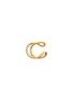 CHARLOTTE CHESNAIS Alphajoaillerie 18K Gold Diamond Necklace — Letter C