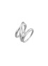 Detail View - Click To Enlarge - CHARLOTTE CHESNAIS - Triplet Sterling Silver Ring — EU 51