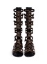 Figure View - Click To Enlarge - PIERRE HARDY - Geometric cutout leather gladiator sandals