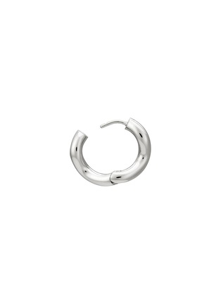 Detail View - Click To Enlarge - CHARLOTTE CHESNAIS - Wave Sterling Silver Earrings