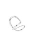 CHARLOTTE CHESNAIS Ribbon Sterling Silver Ring — EU 51