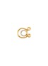 CHARLOTTE CHESNAIS Alphajoaillerie 18K Gold Diamond Necklace — Letter A