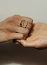  - CHARLOTTE CHESNAIS - Petit Round Trip 18K Gold Diamond Ring — EU 49