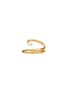 Detail View - Click To Enlarge - CHARLOTTE CHESNAIS - Serti Sculpté 18K Gold Diamond Ring — EU 53