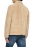 Back View - Click To Enlarge - FORTELA - Suede Leather Work Jacket