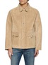 FORTELA Suede Leather Work Jacket