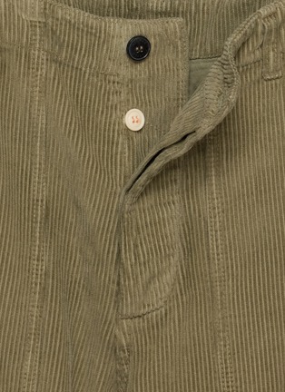  - FORTELA - Straight Leg Cotton Corduroy Fatigue Pants