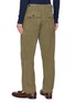 Back View - Click To Enlarge - FORTELA - Straight Leg Cotton Corduroy Fatigue Pants