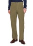 FORTELA Straight Leg Cotton Corduroy Fatigue Pants