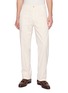 FORTELA Straight Leg Herringbone Cotton Fatigue Pants