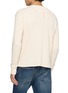 Back View - Click To Enlarge - FORTELA - Waffle Jersey Henley Woven Top