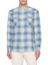 FORTELA Josh Camicia Western Chequered Cotton Shirt