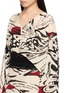 - YANGKEHAN - Abstract Print Silk Maxi Dress