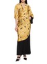 Figure View - Click To Enlarge - YANGKEHAN - Wrap V-Neck Silk Maxi Dress