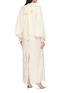 Back View - Click To Enlarge - YANGKEHAN - Floral Jacquard Slik Maxi Dress