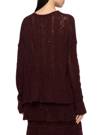 Back View - Click To Enlarge - YANGKEHAN - Round Neck Knit Sweater