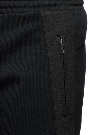 Detail View - Click To Enlarge - - - Side stripe zip cuff jogging pants