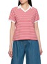 CLOVE Multi Striped Contrast Trim Polo Shirt