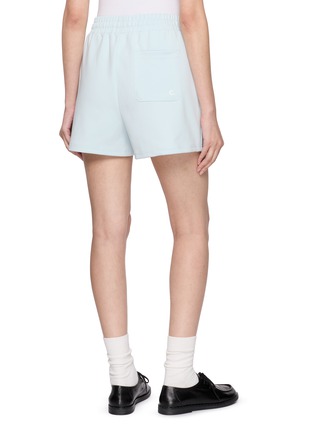 Back View - Click To Enlarge - CLOVE - Essential Elasticated Drawstring Waistband Shorts