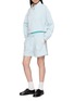 Figure View - Click To Enlarge - CLOVE - Essential Elasticated Drawstring Waistband Shorts