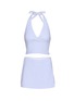 CLOVE Gingham Halter Tankini Swim Set