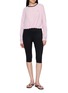 Figure View - Click To Enlarge - CLOVE - Panelled Stretch Jersey Leggings