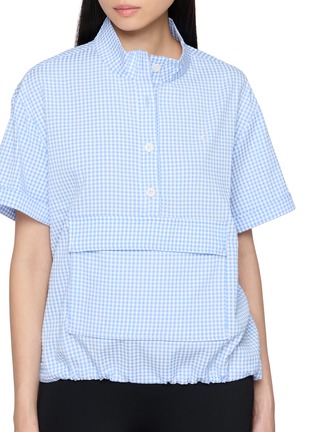 - CLOVE - Chequered Stretch Anorak