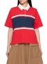 CLOVE Logo Colourblock Cotton Polo Shirt
