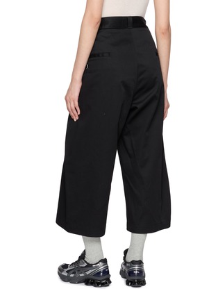 Back View - Click To Enlarge - ANREALAGE - Wrap Chino Wide Leg Pants