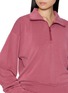  - BEYOND YOGA - Luxe Sandwash Half Zip Sweatshirt