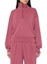 BEYOND YOGA Luxe Sandwash Half Zip Sweatshirt