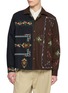 BAZISZT Queenie Colour Block Embroidered Shirt