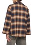 Back View - Click To Enlarge - BAZISZT - Jorah Lace Up Chequered Jacket