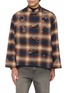 BAZISZT Jorah Lace Up Chequered Jacket