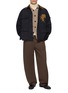 Figure View - Click To Enlarge - BAZISZT - Seeker Graphic Cashmere Knit Cardigan
