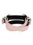 Detail View - Click To Enlarge - TOGA VIRILIS ACCESSORIES - Double Buckle Leather Bangle