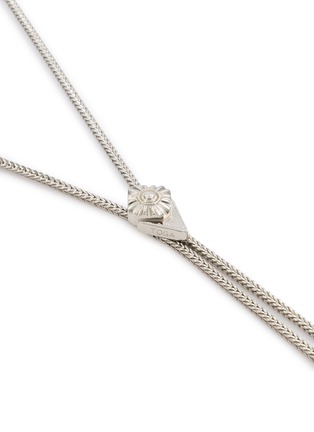 Detail View - Click To Enlarge - TOGA VIRILIS ACCESSORIES - Concho Alloy Loop Tie
