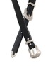 Detail View - Click To Enlarge - TOGA VIRILIS ACCESSORIES - Double Buckle Leather Belt