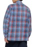 Back View - Click To Enlarge - JUUN.J - Checkered Oversized Shirt