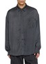 JUUN.J Chest Pocket Satin Shirt