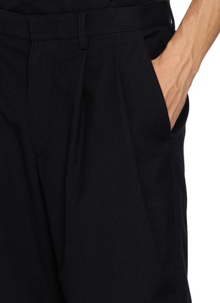  - JUUN.J - Adjustable Snap Tab Bootcut Pants