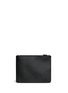 Back View - Click To Enlarge - GIVENCHY - Monkey print canvas zip pouch