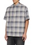 Detail View - Click To Enlarge - JUUN.J - Reversible Checkered Shirt